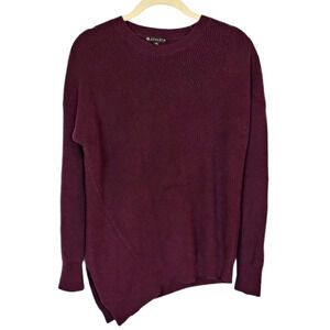 Athleta Rest Day Asymmetrical Crewneck Sweater